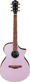 Ibanez AEWC12 RGF Rose Gold Metallic Flat Chitarra acustica elettrificata