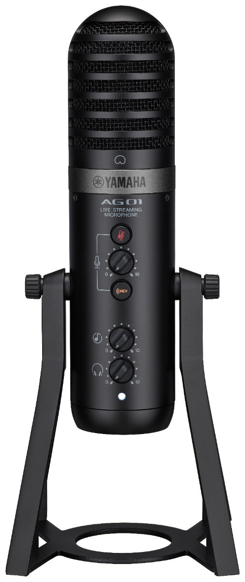 Yamaha AG01 Black Micrfono USB per Live Streaming