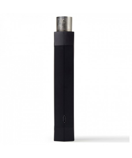 Ricevitore Bluetooth stereo ricaricabile con 2 uscite XLR, compatibile con dispositivi audio Bluetooth, autonomia 6 ore