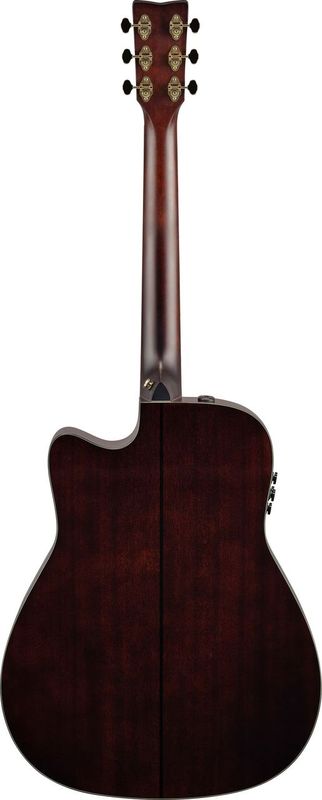 Retro Chitarra acustica cutaway sunburst con tecnologia TransAcoustic, Bluetooth e looper per effetti sonori immersivi