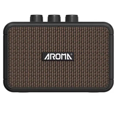 Mini amplificatore ricaricabile da 5W per chitarra, Bluetooth 5.3, effetto overdrive, design compatto e portatile