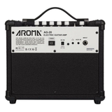Amplificatore elettrico 20W con Bluetooth, altoparlante da 6,5", manopole per toni OVERDRIVE e CLEAN, jack per cuffie