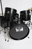 DAM DPB522BK Batteria Acustica Professionale Cassa 22" - Hardware e piatti inclusi - Sparkle Black