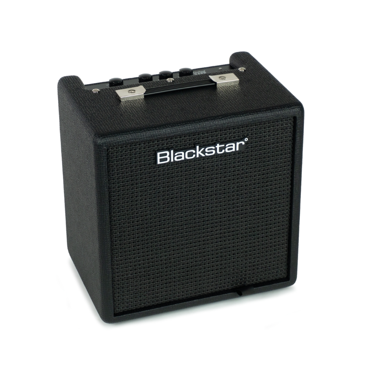 Amplificatore Blackstar Debut Bass 15, 25W, compatto, con canali pulito e overdrive, ideale per esercitazioni silenziose
