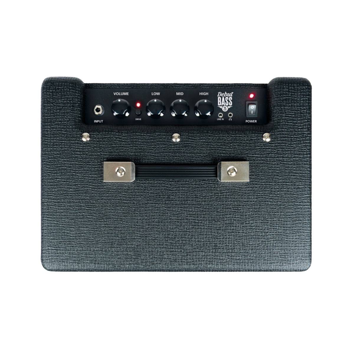 Amplificatore Debut Bass 25, 25 watt, 2 canali, equalizzatore a 3 bande, progettato per bassisti in erba, pratico e portatile