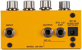 Pedale BOSS OD-200 Hybrid Drive, combina overdrive e distorsione con 12 modalità, EQ a tre bande e funzioni avanzate
