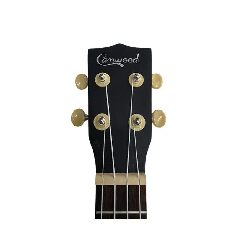 Ukulele soprano Camwood UK-21, compatto e maneggevole, realizzato con legni selezionati, suono brillante e finitura curata
