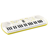 Tastiera Casio SA-80, portatile e ideale per studenti, con 100 suoni, 50 ritmi e funzioni didattiche per imparare la musica 