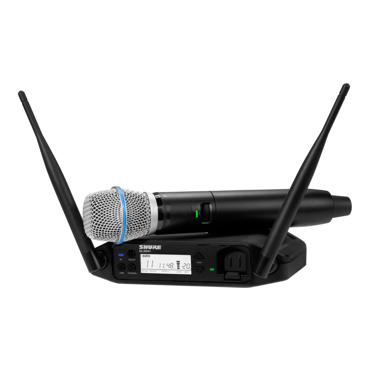 Shure GLXD24+ / BETA87A Radiomicrofono Wireless Palmare per voce