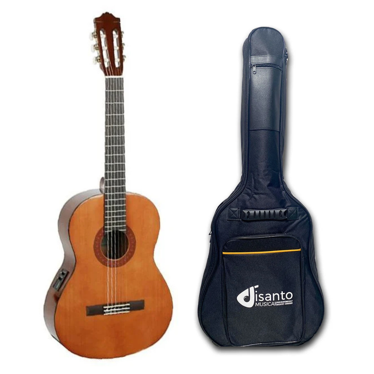 Yamaha CX40II Chitarra classica elettrificata Con DMBAG05C