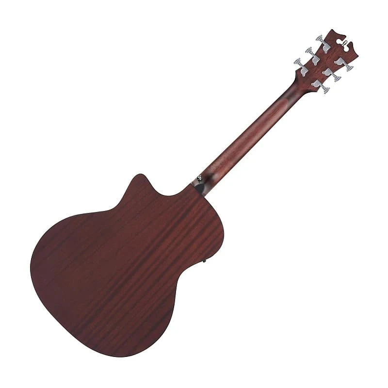 Retro Chitarra acustica elettrificata satin vintage sunburst, corpo Grand Auditorium, manico comodo, elettronica con equalizzatore e accordatore