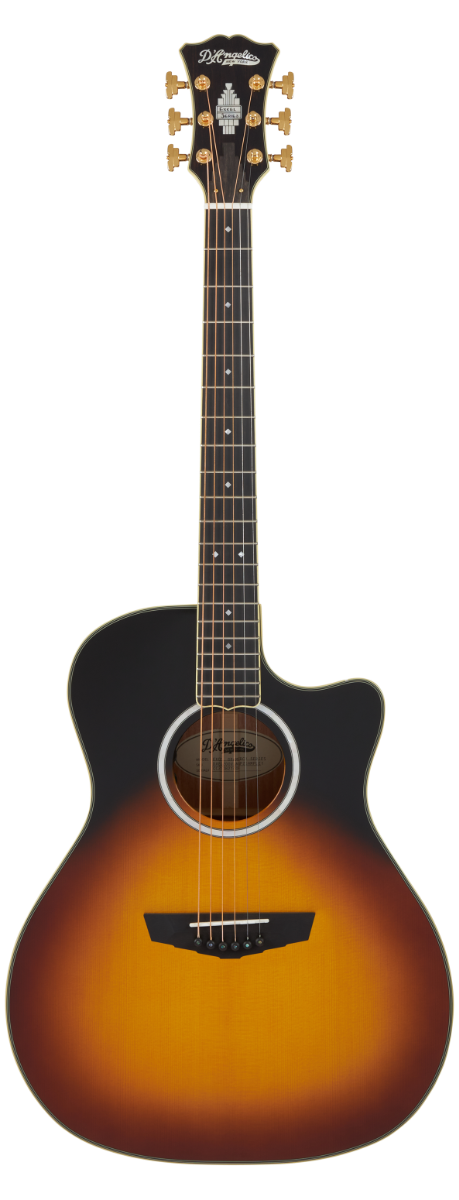 D'Angelico Excel Gramercy Vintage Sunset Chitarra Acustica Elettrificata