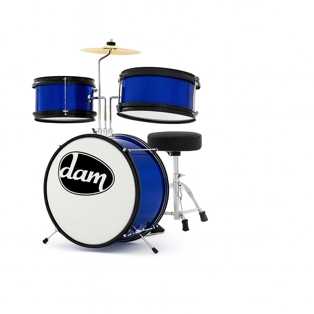 dam batteria acustica per bambini 3 pezzi