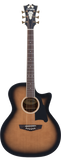 D'Angelico Premier Gramercy Aged Burst Chitarra Acustica Elettrificata