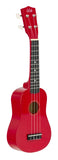 De Salvo UKSRD Ukulele Soprano Red