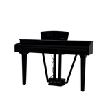 Echord GP10, pianoforte digitale a coda con 88 tasti pesati, offre eleganza e versatilità sonora per ogni pianista