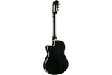 Eko NXT Nylon CW EQ Black Chitarra classica elettrificata nera
