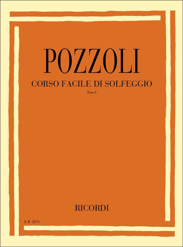 Ettore Pozzoli - Corso Facile Di Solfeggio Parte I