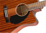 Fender CD60SCE All Mahogany Chitarra acustica elettrificata mogano