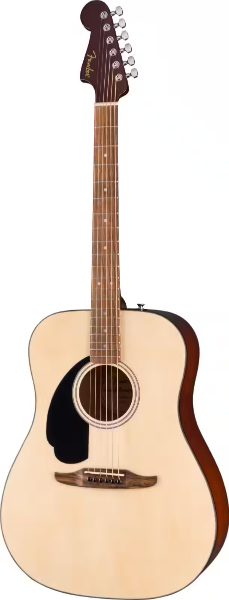 Chitarra acustica Fender California Standard Redondo™ in finitura naturale, top in abete, corpo in sapele e battipenna nero