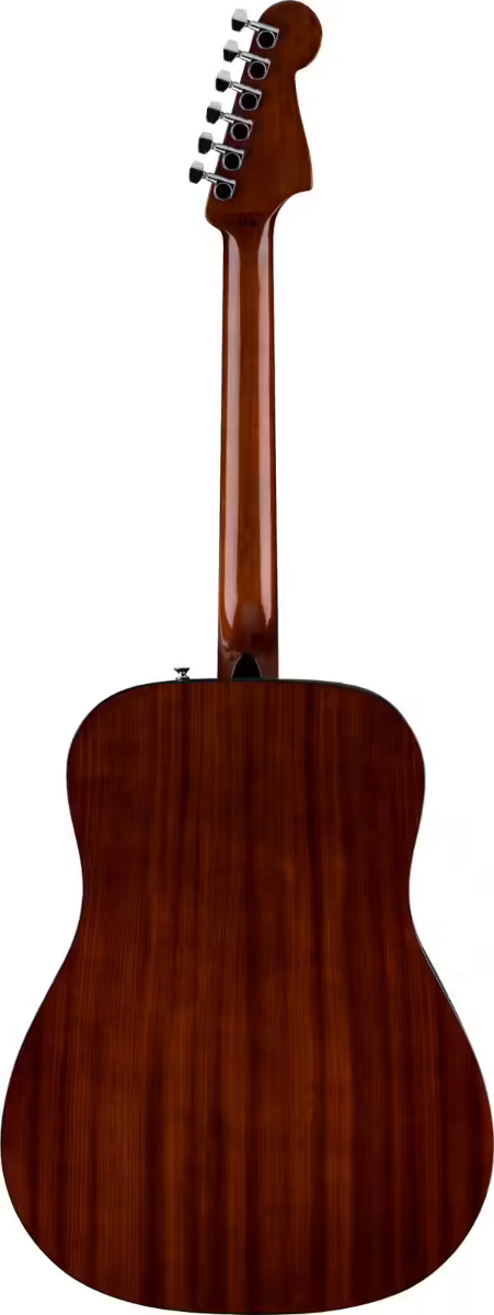 Chitarra acustica Fender California Standard Redondo™ con corpo in sapele, top in abete, finitura lucida e battipenna nero