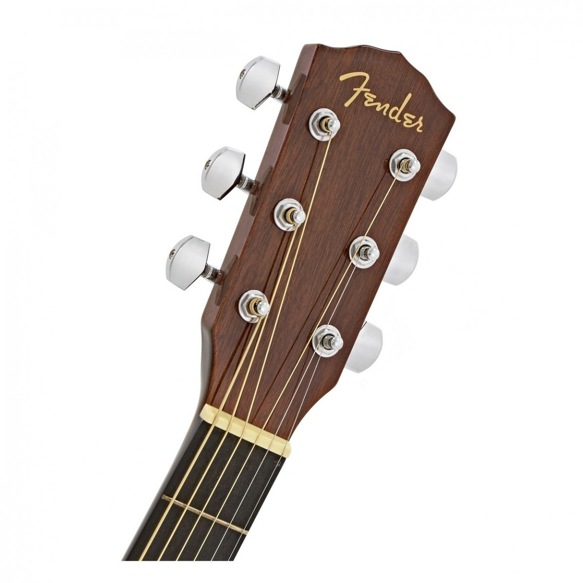 Paletta Chitarra acustica Fender CD-60 in legno naturale con custodia rigida, corpo dreadnought e tastiera in noce