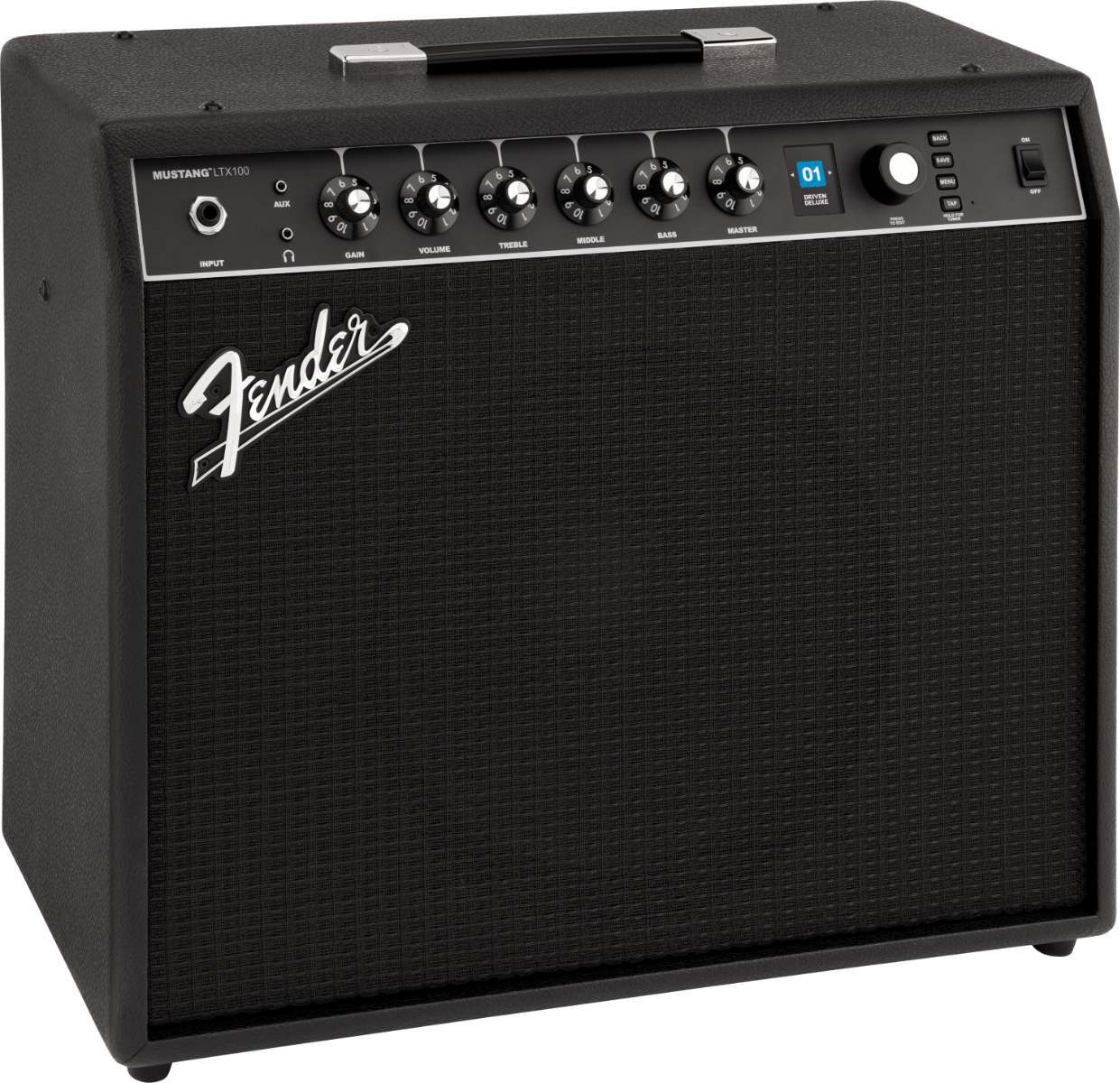 Amplificatore Mustang® LTX per chitarra, 50 modelli, Bluetooth®, altoparlante 12" Celestion®, perfetto per esercitarsi e suonare