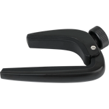 Capotasto mobile Fender Player, nero, per chitarre classiche, con manopola di precisione e imbottitura in gomma per protezione