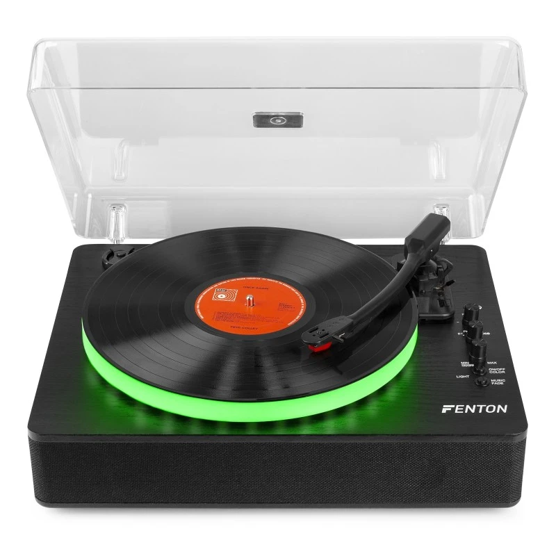 Giradischi Fenton RP162LED con luci LED verde