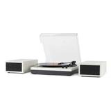 Fenton RP165, giradischi in marmo con altoparlanti stereo, supporta vinile e streaming Bluetooth per un suono ottimale
