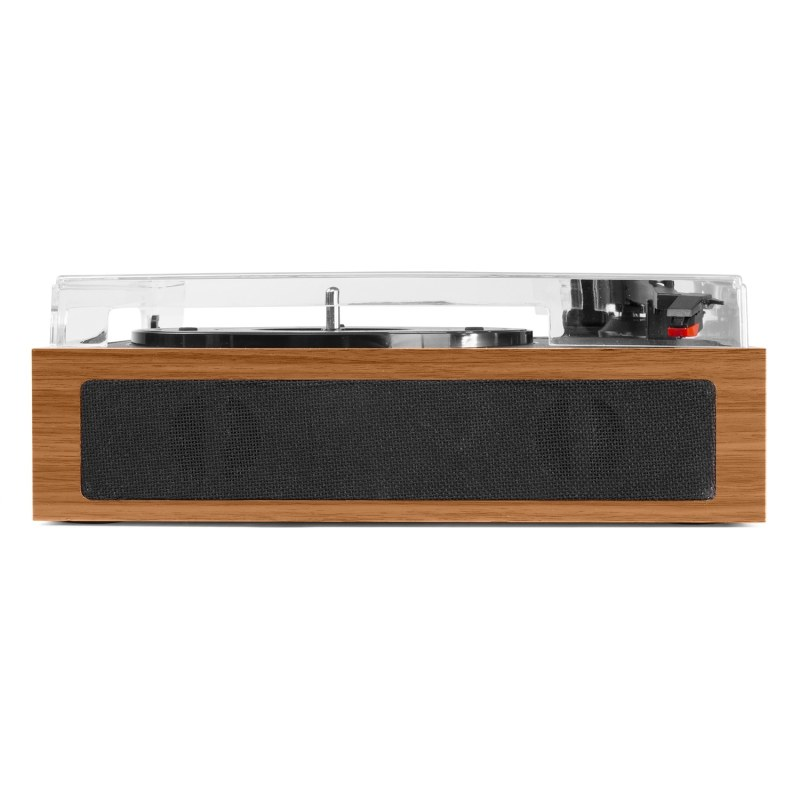 Giradischi Fenton RP165 con design semplice, amplificatore integrato e altoparlanti per vinili e streaming Bluetooth