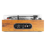 Fenton RP165, giradischi con altoparlanti stereo, riproduce vinili a diverse velocità e supporta streaming Bluetooth