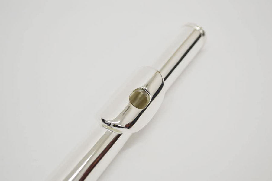 Flauto traverso J.Michael FL300S, finitura argento, fori chiusi, chiavi coperte, completo di custodia e bacchetta