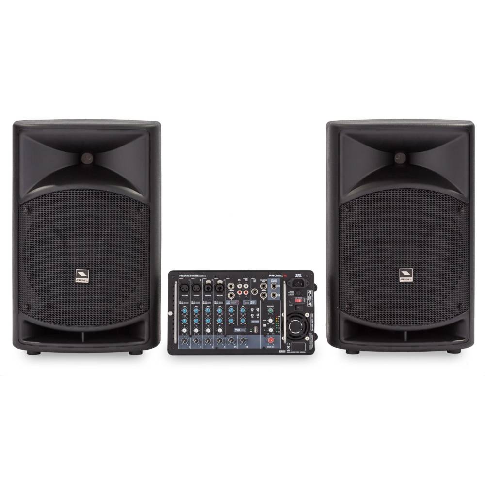 PROEL Freepass 10 USB
 Sistema Amplificato Portatile USB