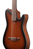 Ibanez FRH10NBSF Thinline Chitarra classica Brown Sunburst Flat