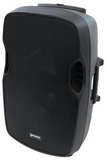 Altoparlante 15" Bluetooth con microfono, lettore USB e trolley, amplificatore 2000W, per un suono di alta qualità ovunque