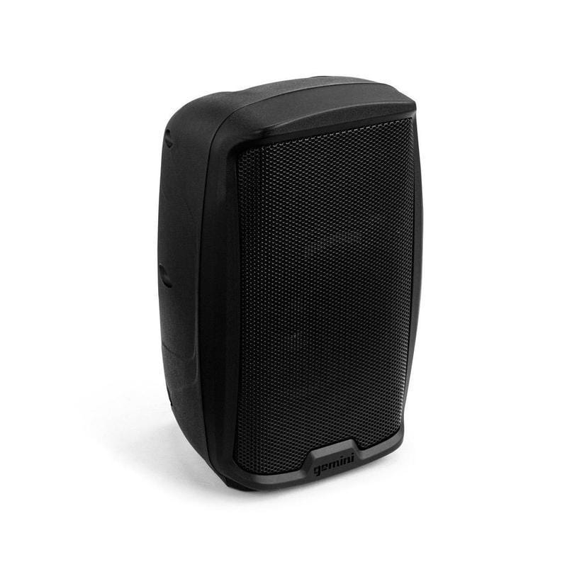 Altoparlante Gemini AS-2108P, design compatto, woofer da 8", suono profondo e chiaro, ingressi versatili per ogni occasione