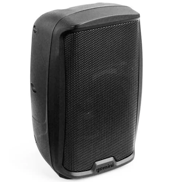 Gemini AS2112 BT: diffusore Bluetooth 250W RMS, woofer 12", tweeter 1", ingressi XLR e RCA, equalizzatore a due bande