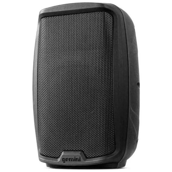 Caratteristiche Gemini AS2112 BT: cabinet ABS, diffusore 250W RMS, woofer 12", ingressi XLR e RCA, equalizzatore a due bande