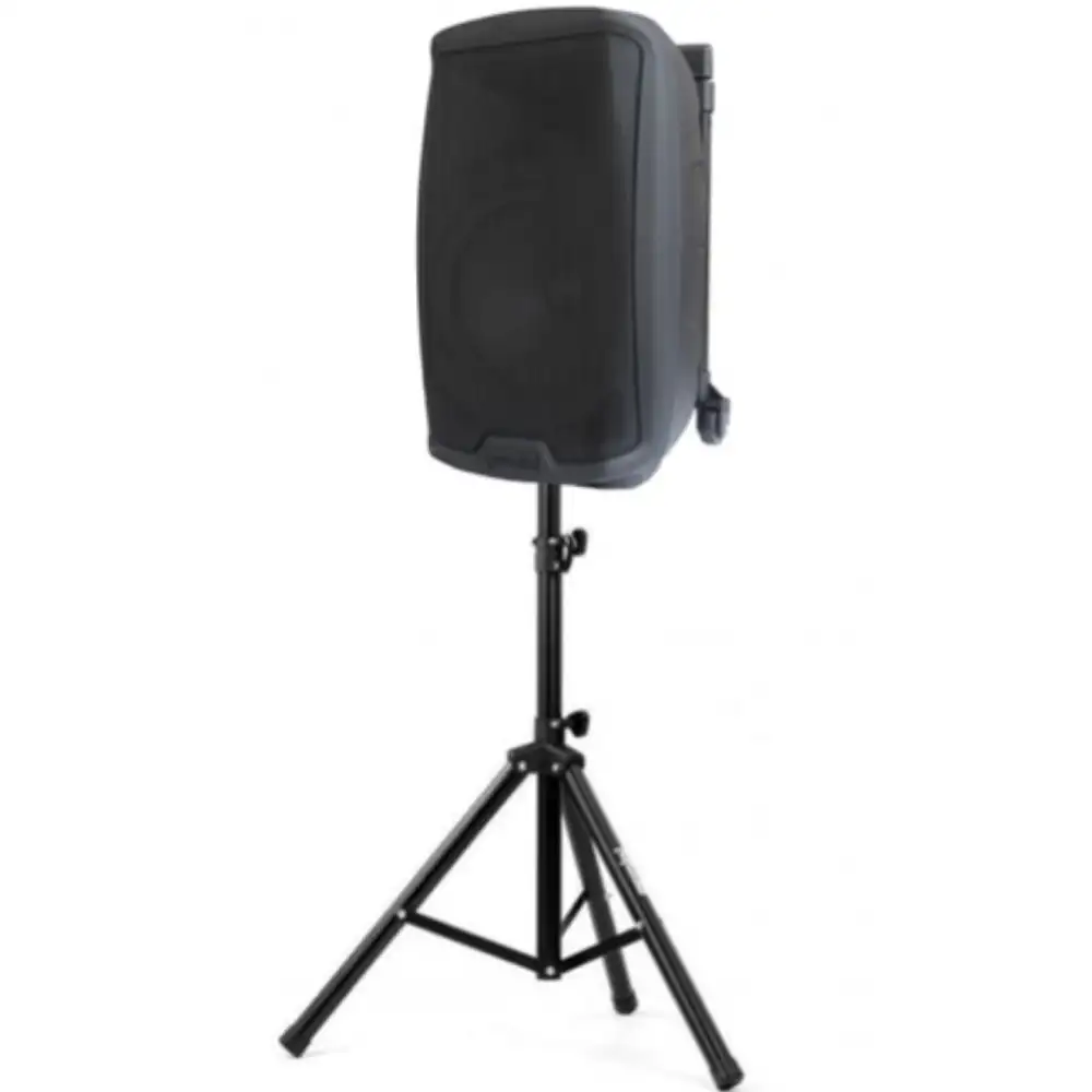 Gemini AS2112 To Go: diffusore amplificato portatile 1500W, trolley, Bluetooth, lettore USB/SD e microfoni supporto non incluso