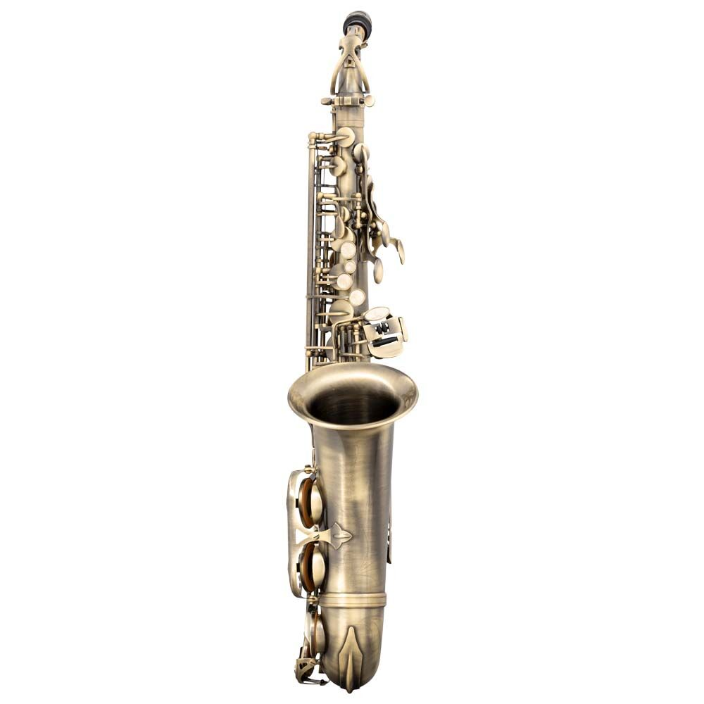 Sassofono contralto Grassi SAL700A, finitura anticata, chiave Mib, per principianti, con custodia e garanzia di 4 anni