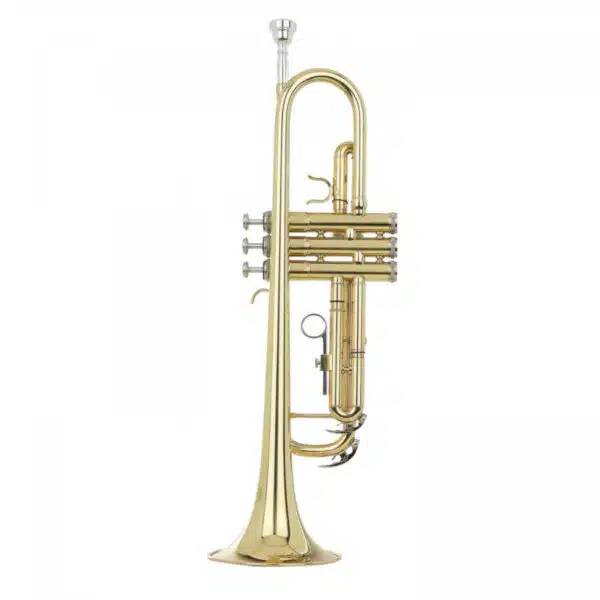Tromba Grassi STR500, chiave Sib, campana di 125 mm, finitura in ottone, perfetta per chi inizia a suonare