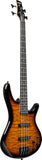 IBANEZ GSR280QA TYS Transparent Yellow Sunburst Basso Elettrico 4 corde