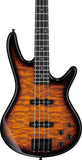 IBANEZ GSR280QA TYS Transparent Yellow Sunburst Basso Elettrico 4 corde