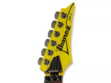 Ibanez JEMJR Steve Vai Desert Yellow Chitarra elettrica gialla