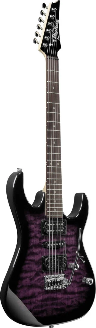 IBANEZ GIO GRX70QA TVT Transparent Violet Burst Chitarra Elettrica