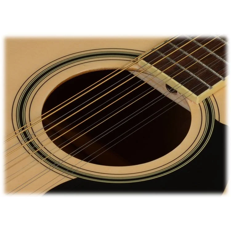 Ibanez PF1512 NT, chitarra acustica 12 corde, realizzata con legno di abete e mogano, per un suono pieno e avvolgente
