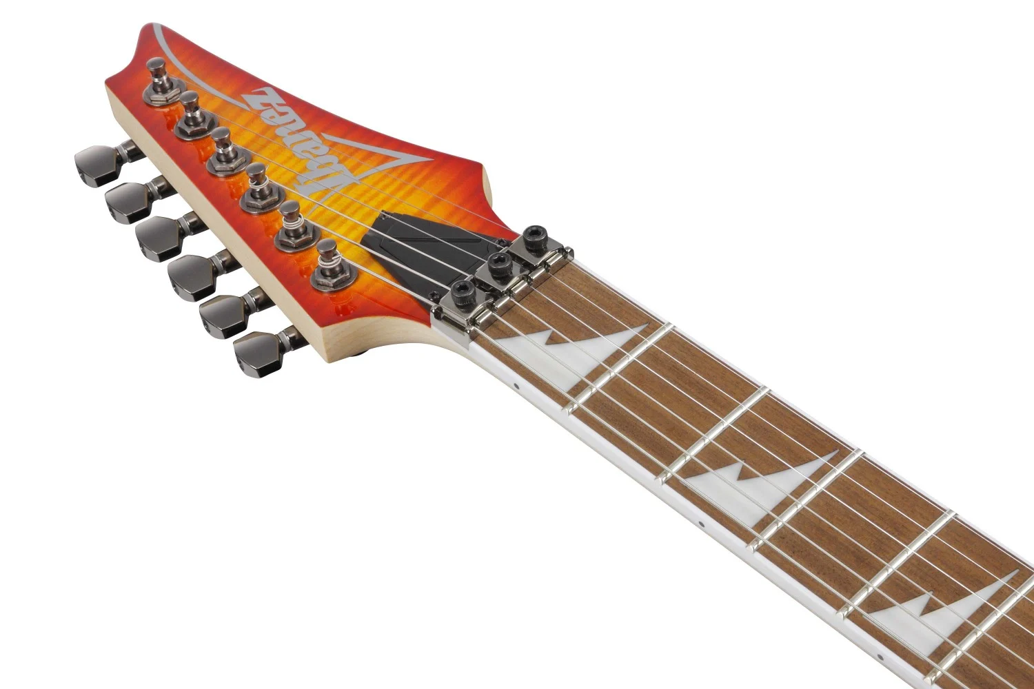 Manico Chitarra elettrica Ibanez RG470DXFMCS, manico Wizard III, tasti jumbo, pickup Quantum H-S-H, finitura Cherry Sunburst