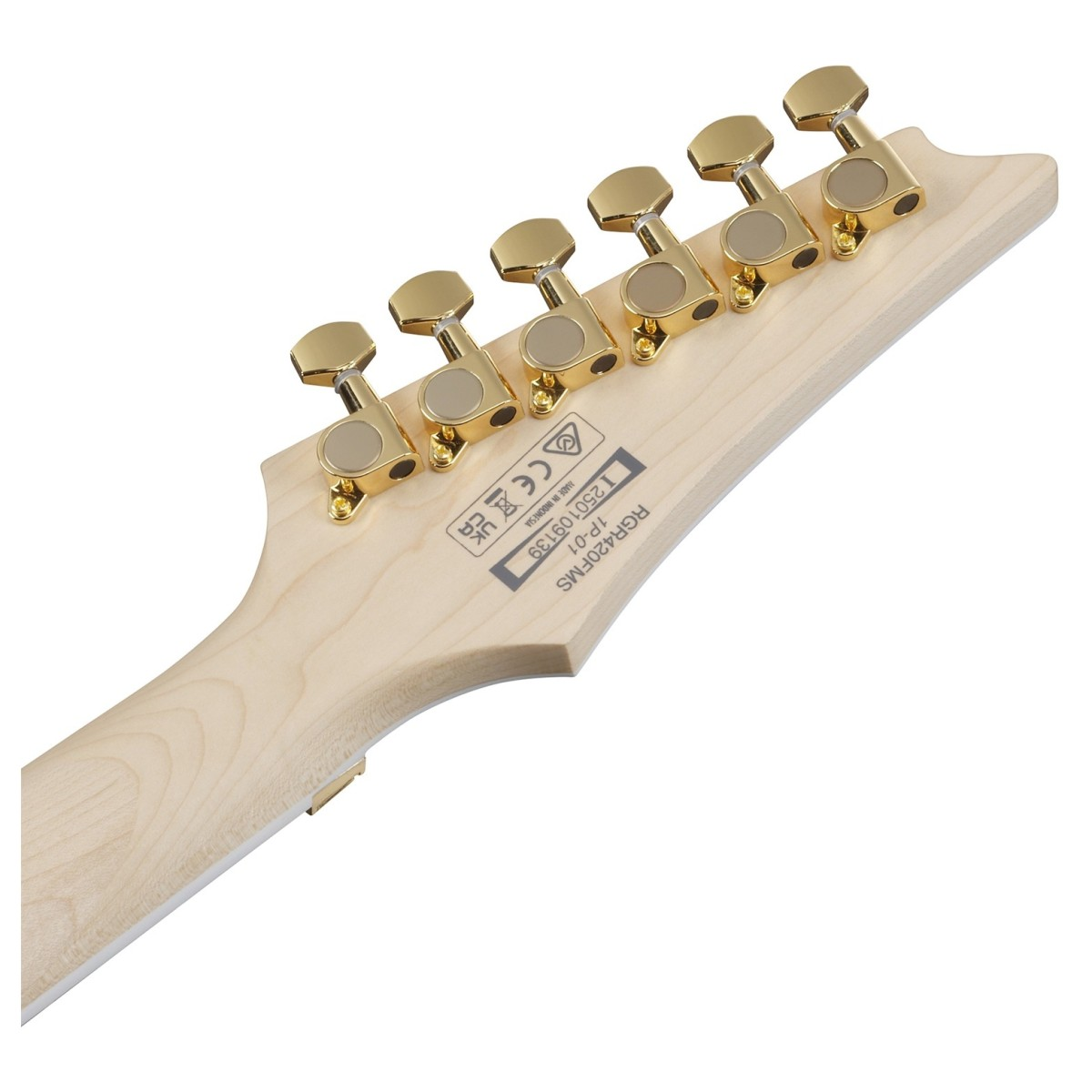 Ibanez RGR420FMSP-TGF, chitarra elettrica con finitura satinata, pickup humbucker, tastiera in jatoba e 24 tasti jumbo