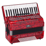 DAM 1310-96 RD Fisarmonica 96 bassi rossa
